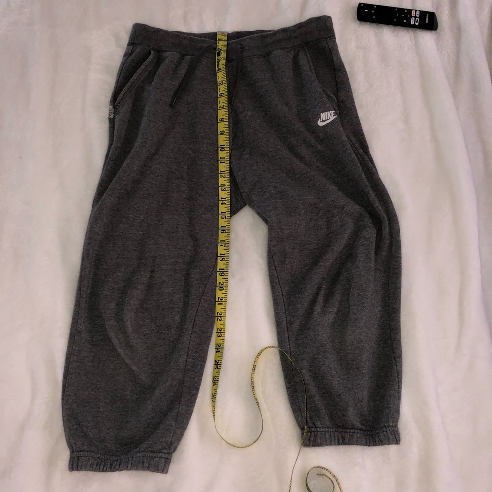 Grey Nike Capri Sweatpants
